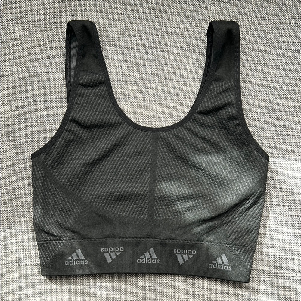 Adidas Black Sports Bra